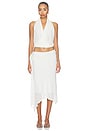 view 5 of 6 Natalia Skirt in White