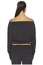 view 3 of 4 Elisabetta Top in Coal