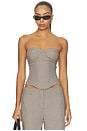 view 1 of 4 Lavinia Top in Grey