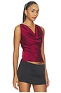 view 2 of 4 Cosimo Top in Oxblood