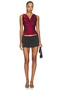 view 5 of 4 Cosimo Top in Oxblood