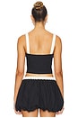 view 3 of 4 Serafina Top in Black