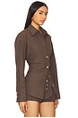 view 2 of 5 Jules Top in Brown