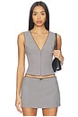 view 1 of 4 Anouk Top in Grey