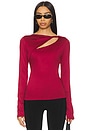 view 1 of 4 San Vicente Top in Cranberry