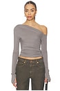 view 1 of 4 Cleo Top in Grey