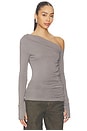 view 2 of 4 Cleo Top in Grey