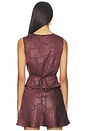 view 3 of 5 Vineland Top in Oxblood