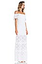 view 2 of 3 MAXIVESTIDO POSITANO in White