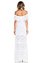 view 3 of 3 MAXIVESTIDO POSITANO in White