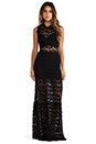 view 1 of 4 Dixie Lace Cutout Maxi Dress in Black