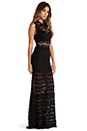 view 2 of 4 Dixie Lace Cutout Maxi Dress in Black