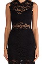 view 4 of 4 Dixie Lace Cutout Maxi Dress in Black