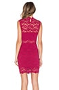 view 3 of 4 Dixie Cutout Mini Dress in Sangria