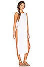 view 1 of 4 Side Knot Maxi Dress in White