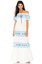 view 1 of 3 Greek Isle Maxi Dress in White