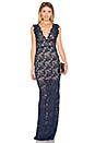 view 1 of 4 Perfect Plunge Maxi Dress in Navy