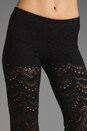 view 4 of 7 Spanish Fan Lace Pant in Black