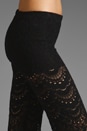 view 5 of 7 Spanish Fan Lace Pant in Black