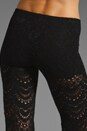 view 6 of 7 Spanish Fan Lace Pant in Black