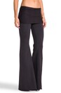 view 2 of 6 Foldover Pant in Charcoal