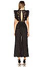 view 3 of 4 Eyelet Jumpsuit in Black