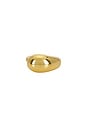 view 1 of 2 Lena Dome Ring in Gold