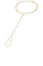view 1 of 3 Lola Double Hand Chain in Gold