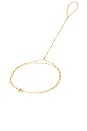view 2 of 3 Lola Double Hand Chain in Gold