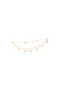 view 2 of 2 Rose Double Anklet in Gold
