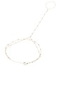 view 3 of 3 Lola Double Hand Chain in Silver