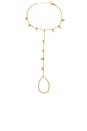 view 2 of 3 Liana Shaker Hand Chain in Gold