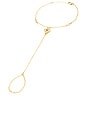 view 1 of 3 Aya Hand Chain in Gold