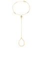 view 2 of 3 Aya Hand Chain in Gold
