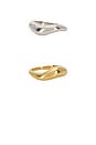 view 2 of 3 Harlow Ring Set in Mixed Metal