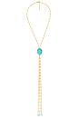 view 1 of 2 x REVOLVE Turquoise Bolo Necklace in Gold & Turquoise