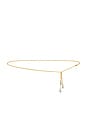 view 1 of 3 CHAÎNE BELLY in Gold & Pearl