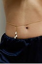 view 2 of 3 CHAÎNE BELLY in Gold & Pearl