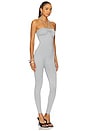 view 2 of 3 The Influence Jumpsuit in Grey Marl