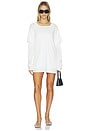 view 1 of 3 ROBE LONG SLEEVE TSHIRT in White