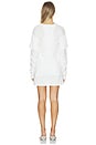 view 3 of 3 ROBE LONG SLEEVE TSHIRT in White