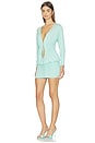 view 2 of 3 Bella Dress in Aqua