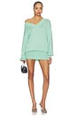 view 1 of 4 Deep Jumper in Aquamarine