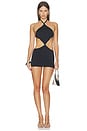 view 1 of 4 Diamond Triangle Dress in Black