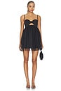 view 1 of 3 Bralette Mini Dress in Black