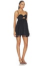 view 2 of 3 Bralette Mini Dress in Black