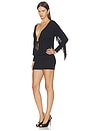 view 2 of 5 Elle Fringe Dress in Black