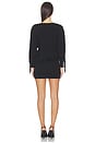 view 3 of 5 Elle Fringe Dress in Black
