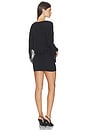 view 4 of 5 Elle Fringe Dress in Black
