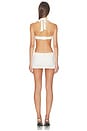 view 3 of 3 Fringe Mini Dress in White
